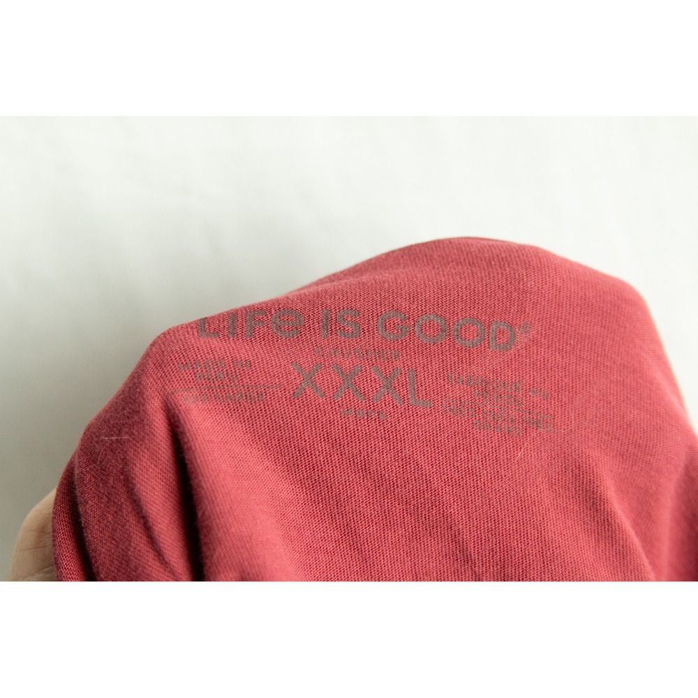 Life is Good Womens Red Gingerbread Home Sweet Home Long Sleeve Crusher Tee XXL - Picture 14 of 14